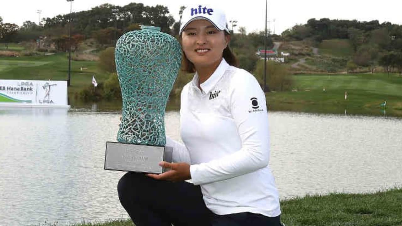 Jin Young Ko setzt sich bei der HanaBank Championship durch. (Foto: Getty)