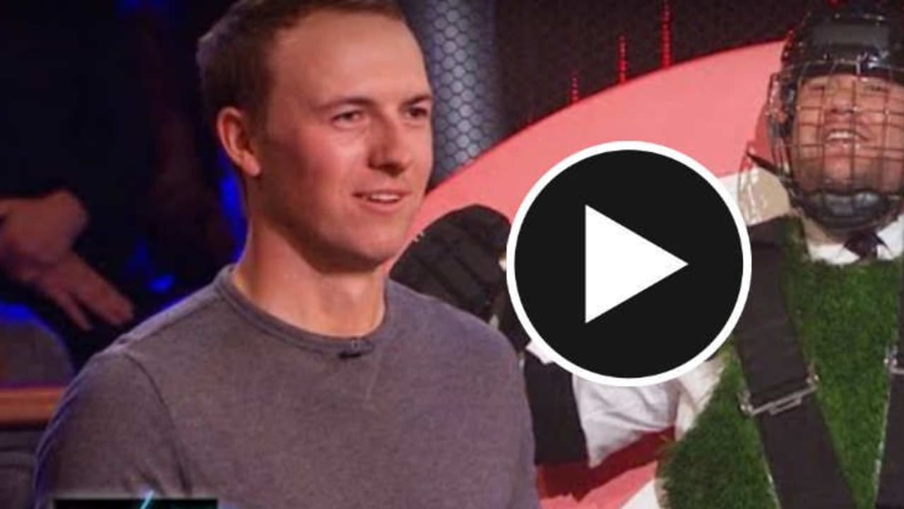 Jordan Spieth hat seinen Spaß mit James Corden und Barack Obama. (Screenshot: Youtube/The Late Late Show with James Corden)