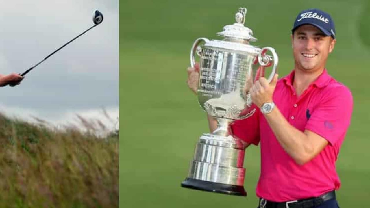 Donald Trump war mal wieder mit einigen Hochkarätern der PGA Tour unterwegs. (Foto: Getty)