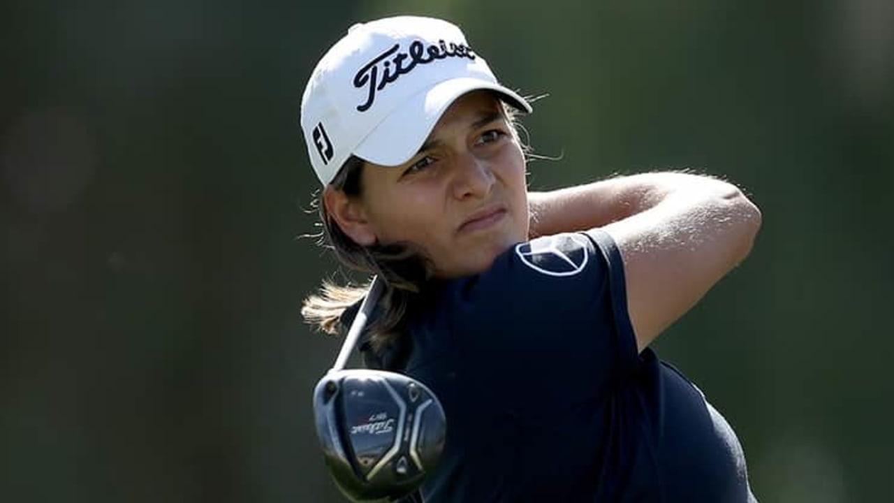 Karolin Lampert ist Teil des deutschen Quintetts bei der Omega Dubai Ladies Classic 2017. (Foto: Getty)