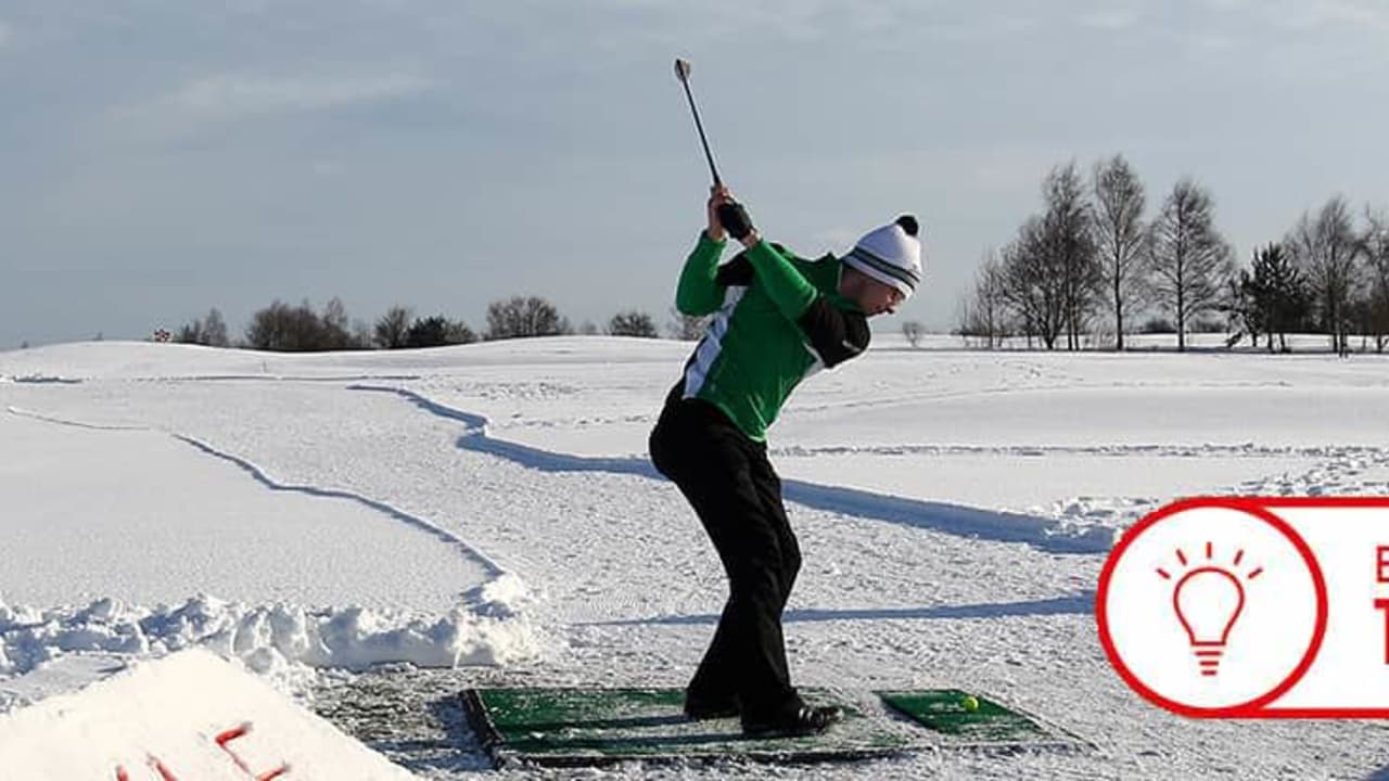 Trainingstipp Golf Winter Fabian Bünker