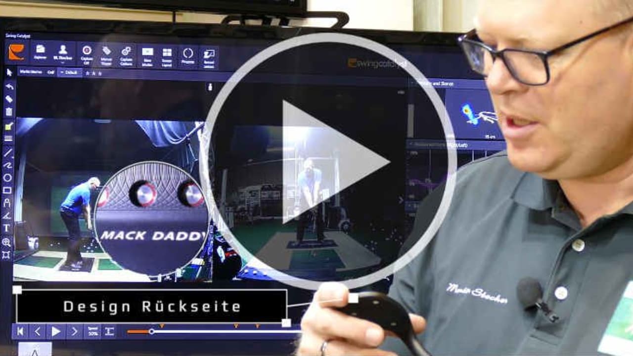 Martin Stecher testet das Callaway Mack Daddy 4 Wedge. (Foto: Screenshot)