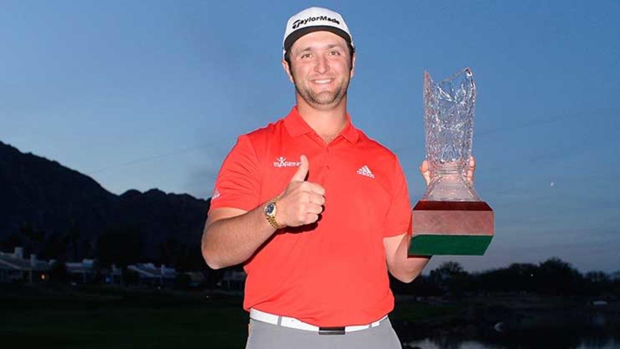 Jon Rahm gewinnt die CareerBuilder Challenge 2018 im Stechen. (Foto: Getty)