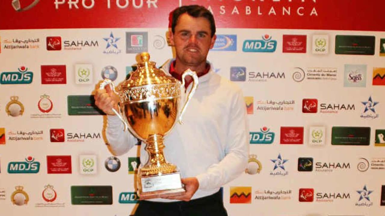 Liam Johnston ist der glückliche Sieger der Open Prestigia. (Foto: Pro Golf Tour)