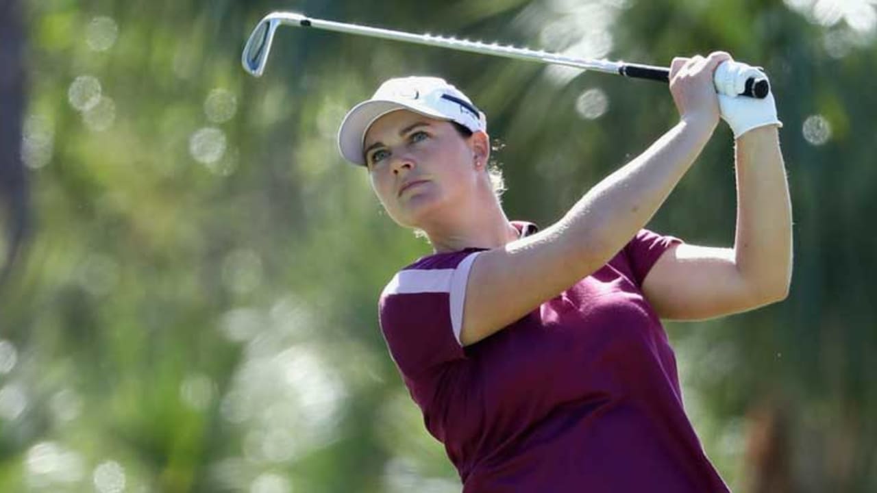Caroline Masson platziert sich vor Moving Day gleich hinter der Top 10 und bringt sich in Position. (Foto. Getty)