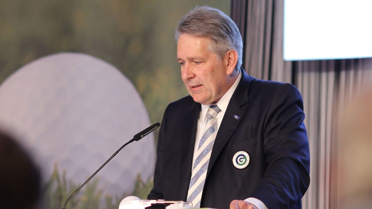 Claus Kobold, Präsident des Deutschen Golf Verbandes.(Foto: DGV)