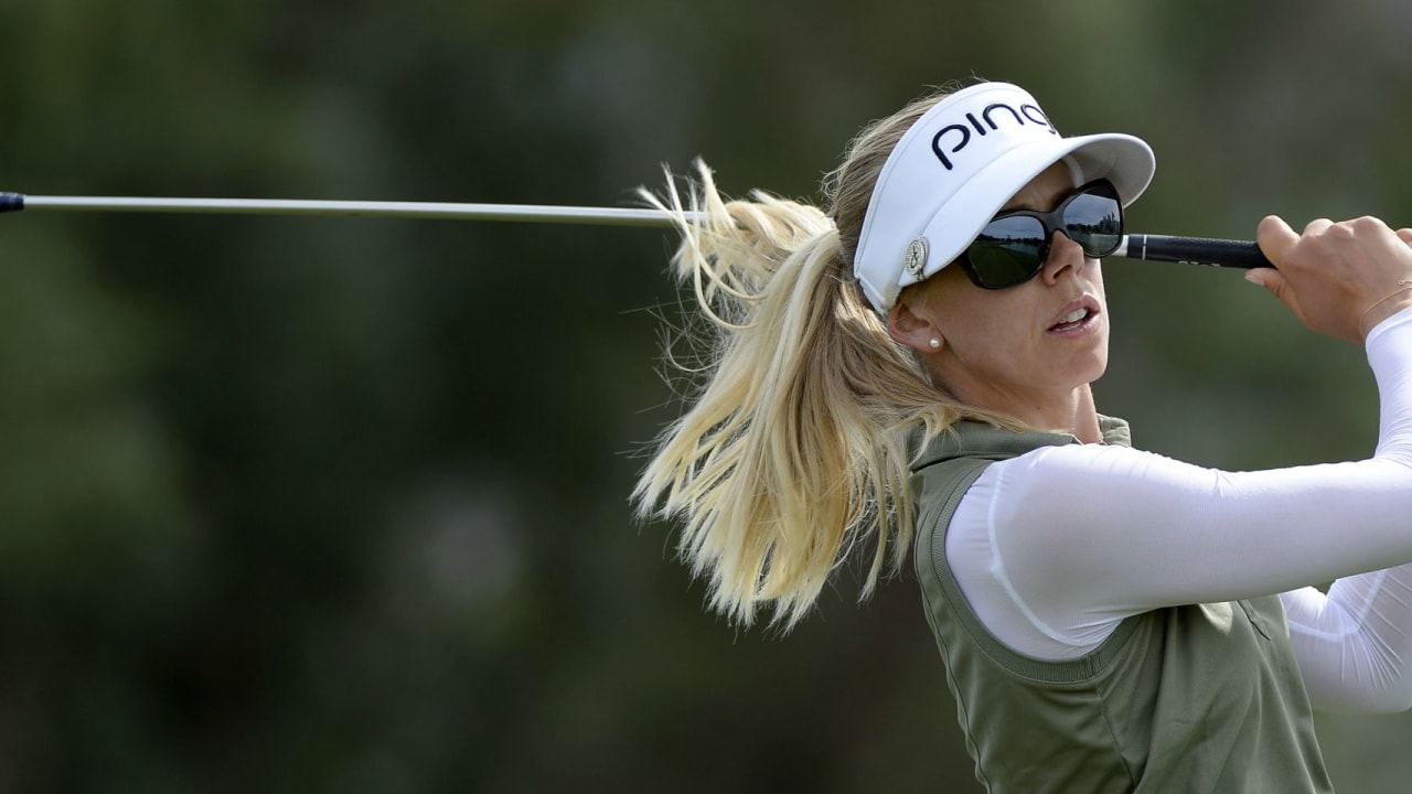 Pernilla Lindberg gewinnt ihren ersten LPGA Tour Titel bei der ANAInspiration 2018. (Foto: Getty)