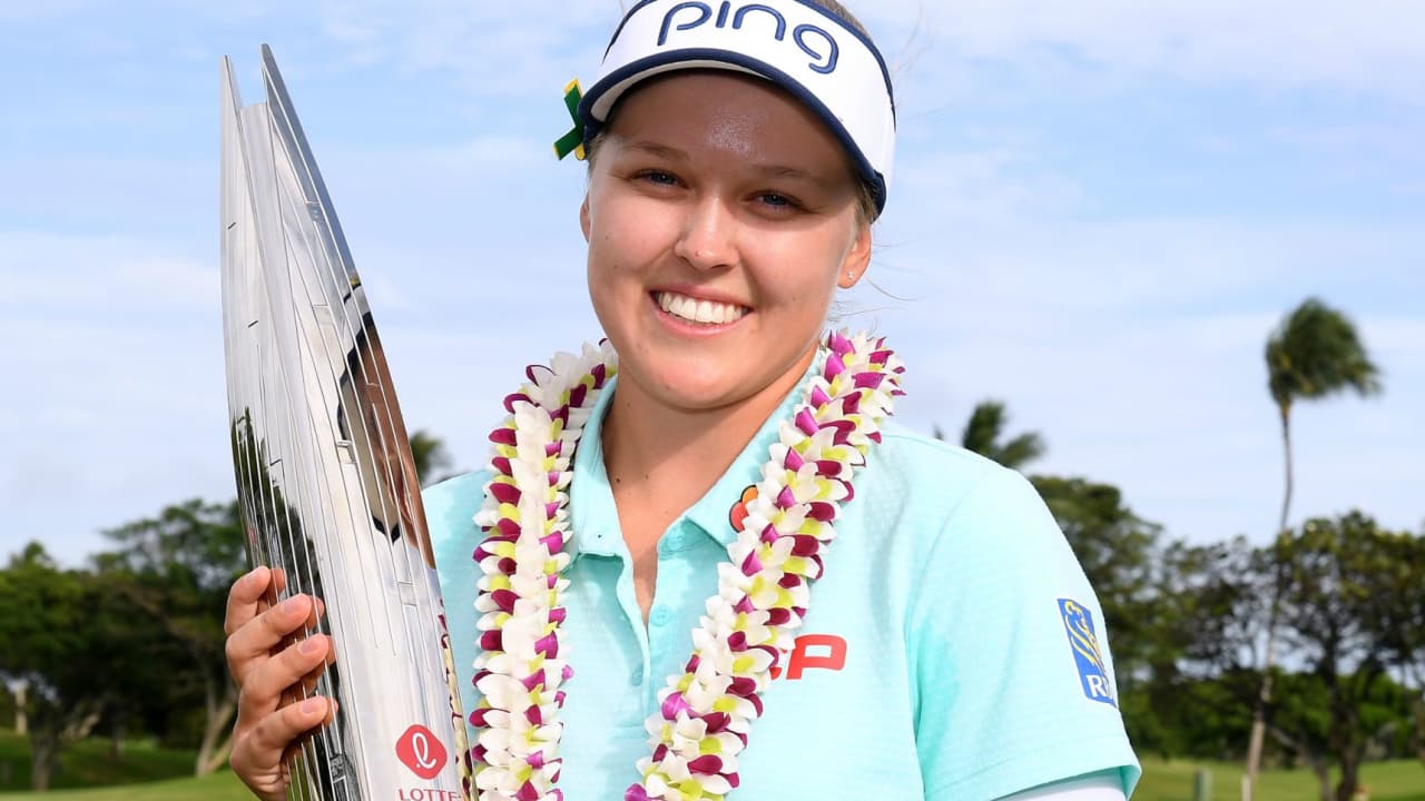 Brooke Henderson gewinnt mit 20 Jahren ihr sechstes Turnier auf der LPGA Tour. (Foto: Getty)