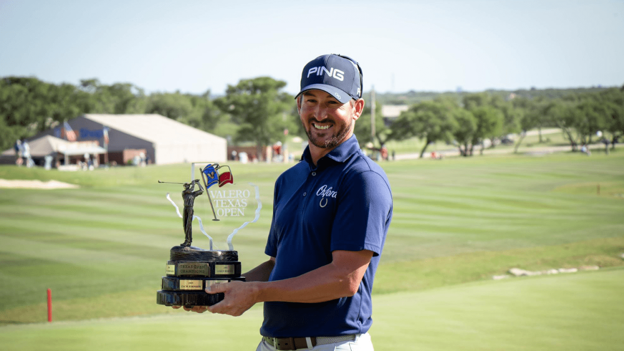 Sein erster Sieg nach 32 Starts auf der PGA Tour: Andrew Landry. (Foto: Twitter/@PGATOUR)