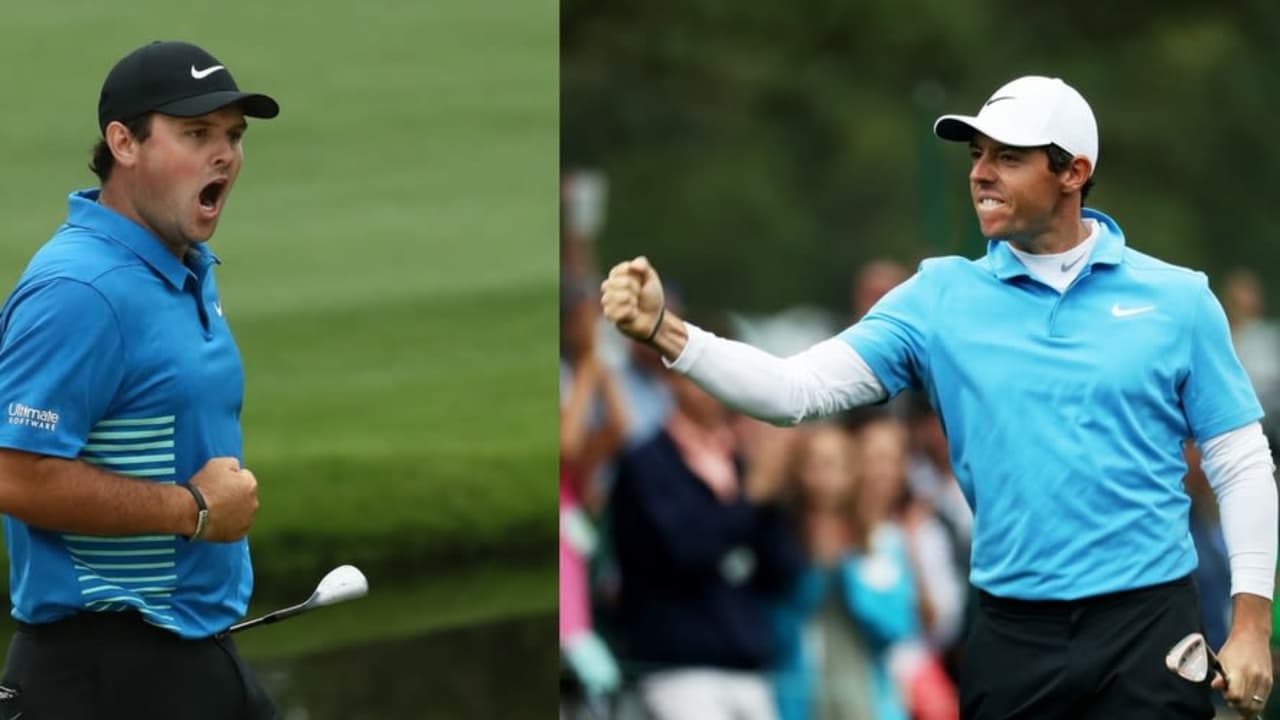 Patrick Reed und Rory McIlroy stehen sich beim Finale des US Masters 2018 gegenüber. (Foto: Getty)