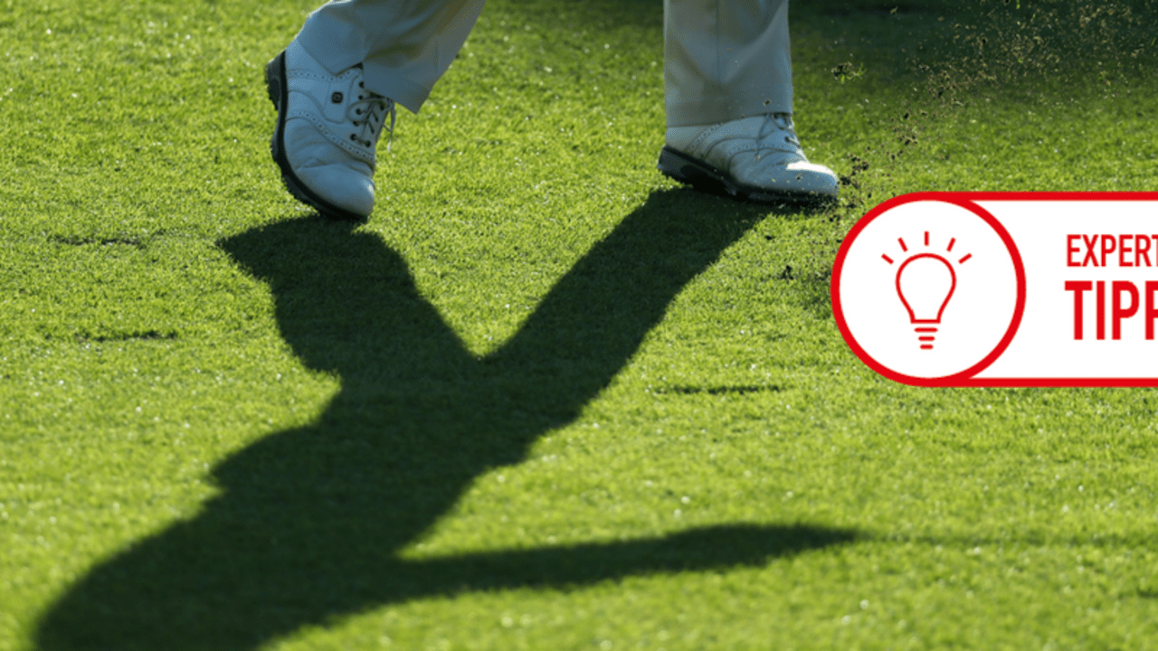 Golf Post Trainingsesxpertin Stefanie Eckrodt erklärt, wie man seinen Schatten als effektives Kontrollinstrument des Schwungs benutzten kann. (Foto: Getty)