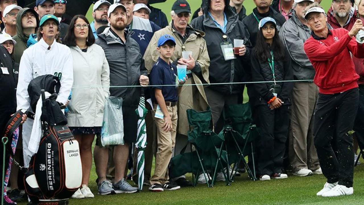 Bernhard Langer zeigt am Moving Day des US Masters 2018 seine bislang beste Leistung. (Foto: Getty)