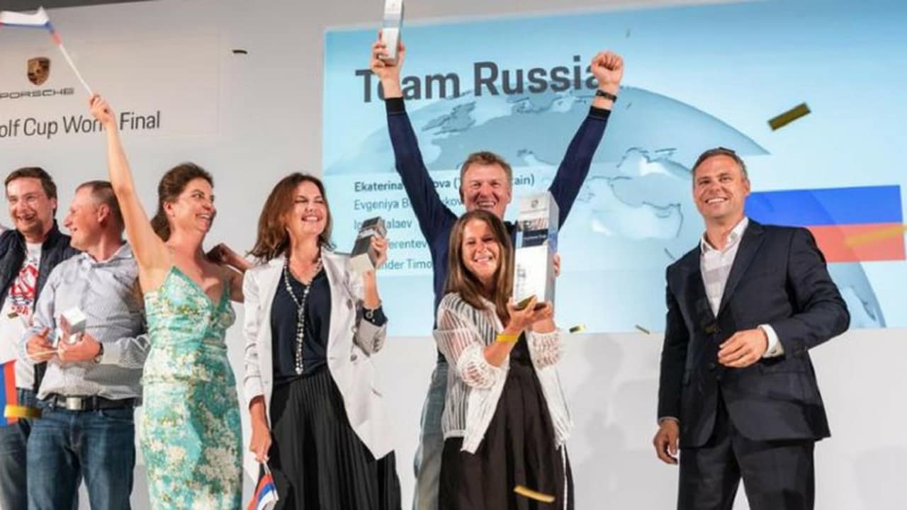 Team Russland_Prosche Golf Cup