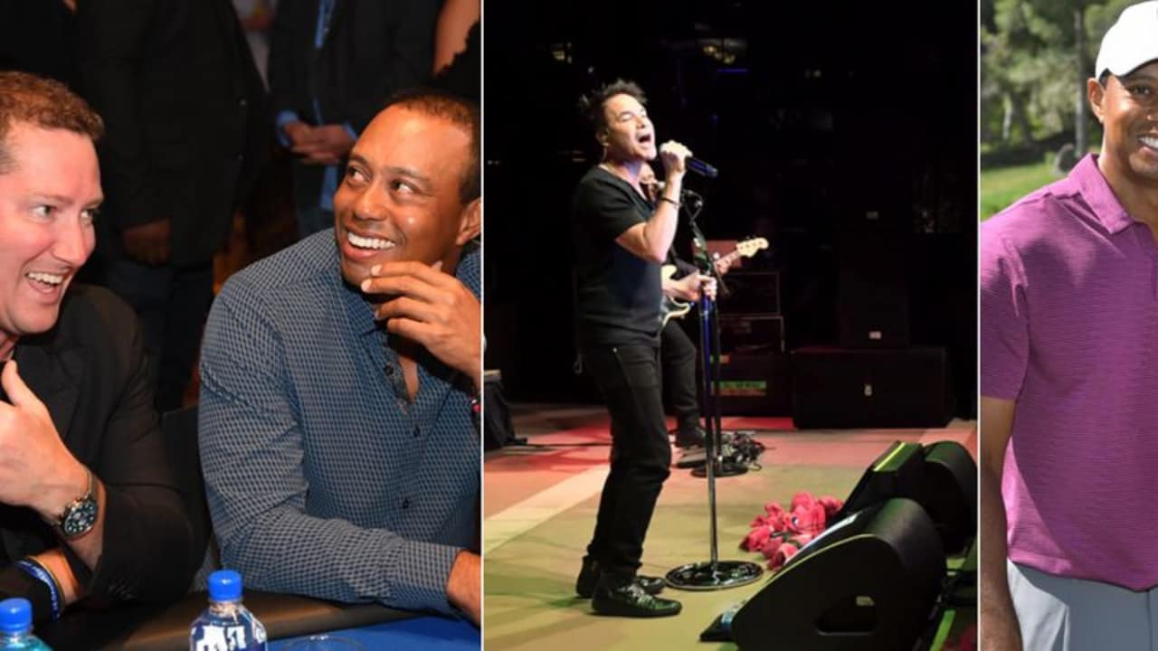 Pokern mit Tiger, Musik von The Train und Paige Spiranac auf dem Golfplatz. Der Tiger Jam hatte auch in diesem Jahr viel zu bieten. (Foto: Instagram/ tgrliveevents)
