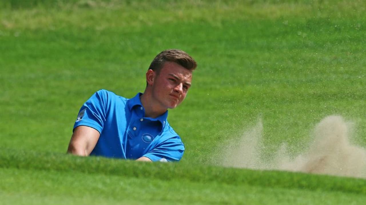 Der Einsatz von Jannik de Bruyn für den GC Hösel am dritten Spieltag der DGL ist noch fraglich. (Foto: DGV/stebl)