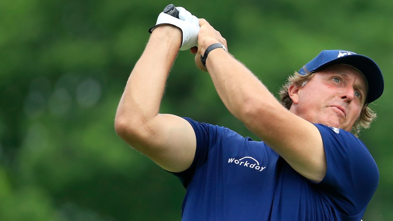 PGA Tour FedEx St. Jude Classic 2018 Ergebnisse Tag 1 Phil Mickelson