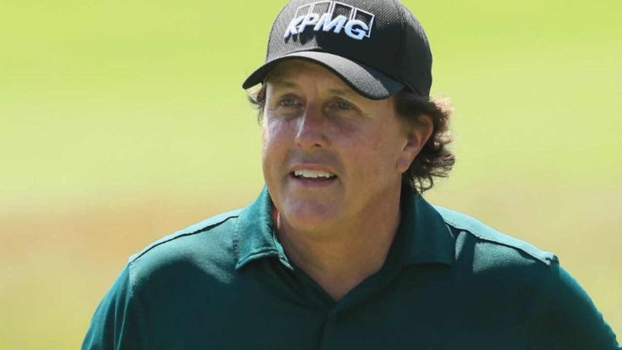 Phil Mickelson steht unter Feuer für seine Handlung bei der US Open 2018. (Foto: Getty)