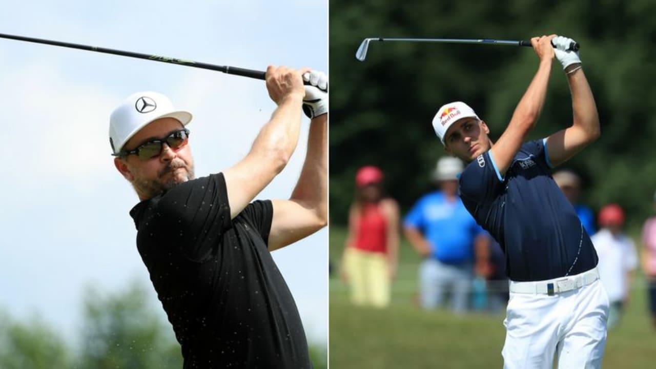 Während Matthias Schwab (re.) das Shot Clock Masters auf der European Tour als bester Österreicher abschneidet, gewinnt Mikko Korhonen (li.) ganz eindeutig. (Foto: Getty)