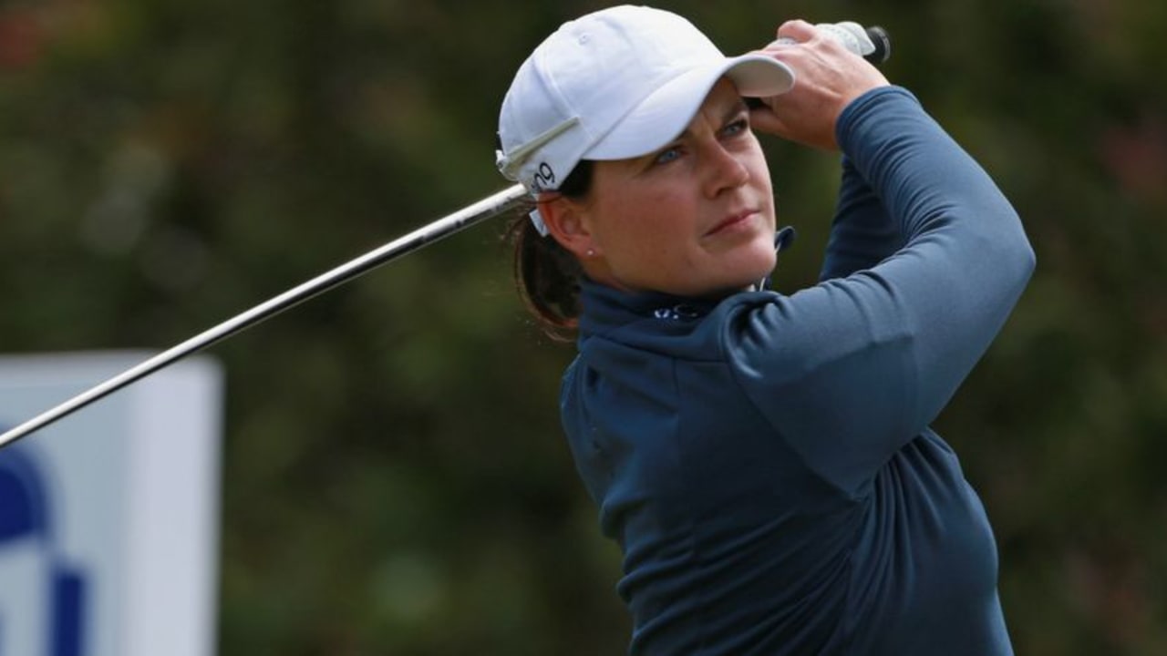 Caroline Masson mit kleineren Problemen bei schweren Bedingungen. (Foto: Getty)