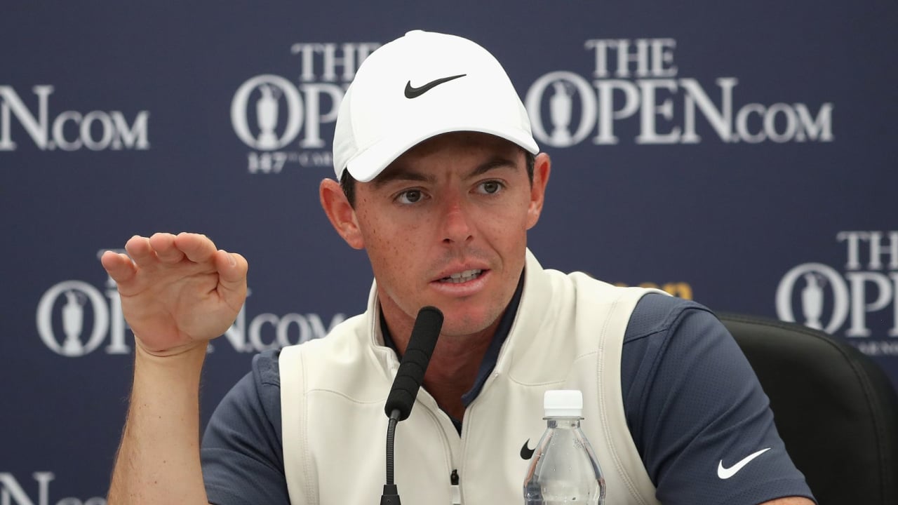 British Open Championship 2018 Splitter Rory McIlroy