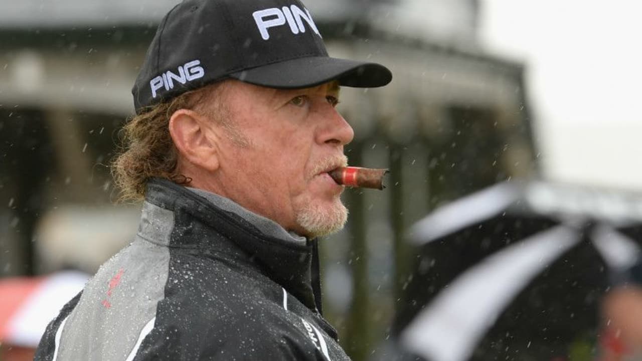 Miguel Angel Jimenez gewinnt die Senior Open Championship auf dem Old Course in St. Andrews. (Foto: Getty)