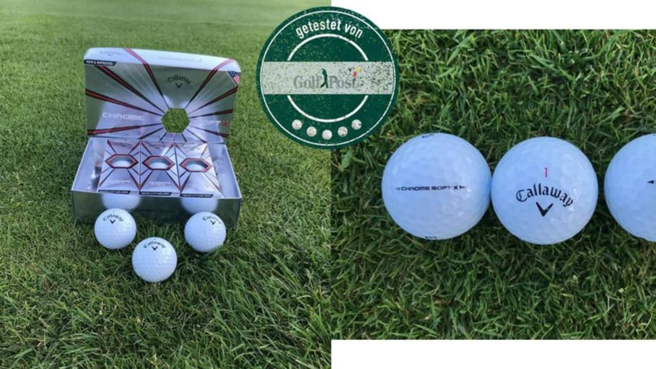 Der Callaway Chrome Soft X überzeugte uns auf ganzer Linie im Golf Post Produkttest. (Foto: Golf Post)