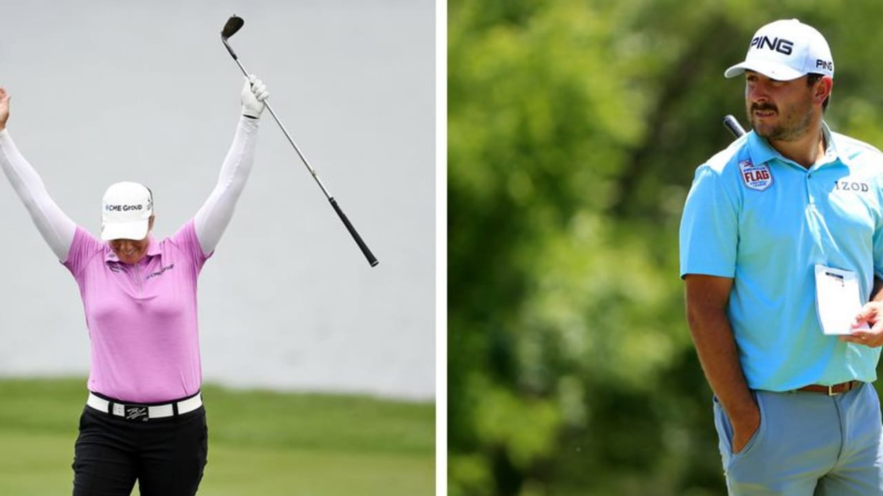 Brittany Lincicome schlägt ein Eagle auf der PGA Tour und Stephan Jäger muss im Finale eine Schippe drauflegen. (Foto: Getty)