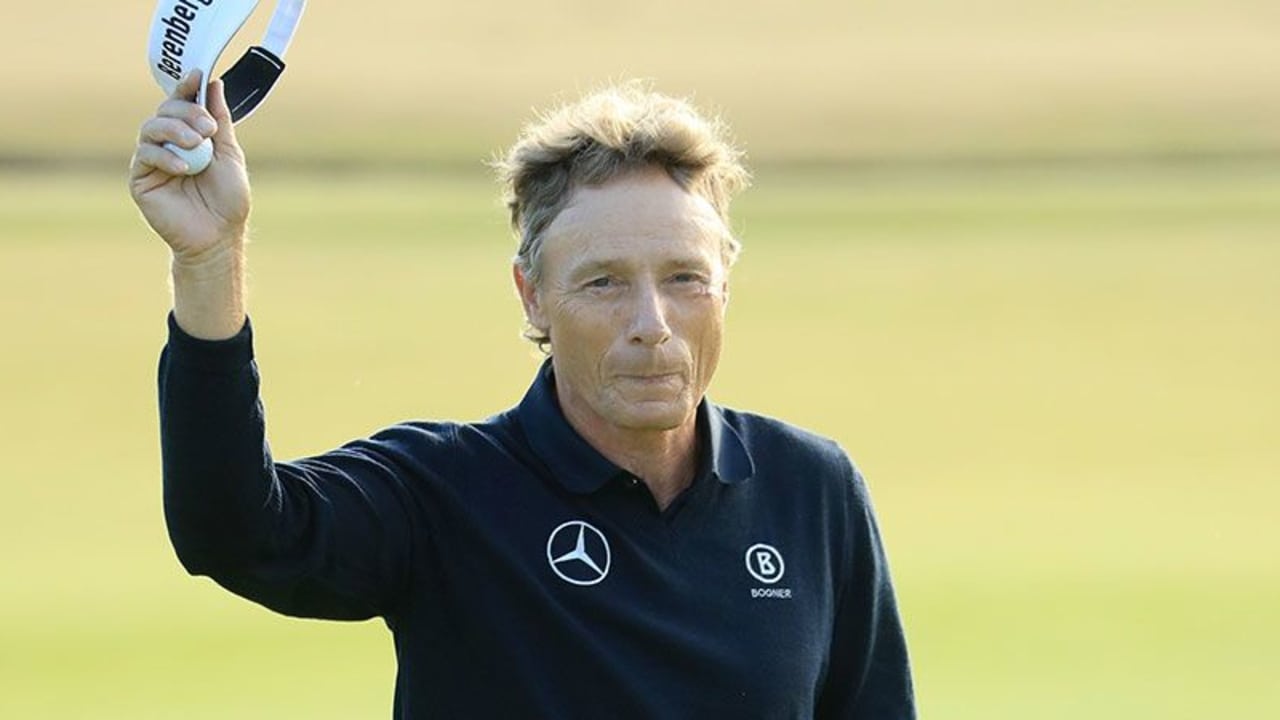 Bernhard Langer übersteht den Cut der British Open 2018. (Foto: Getty)