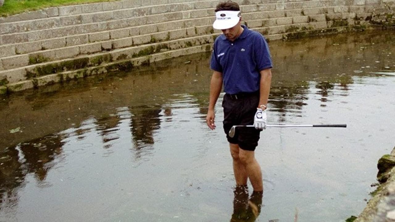 Bei der Open Championship 1999 wurde der Franzose Jean van der Velde zur trgischen Figur. (Foto: Getty)
