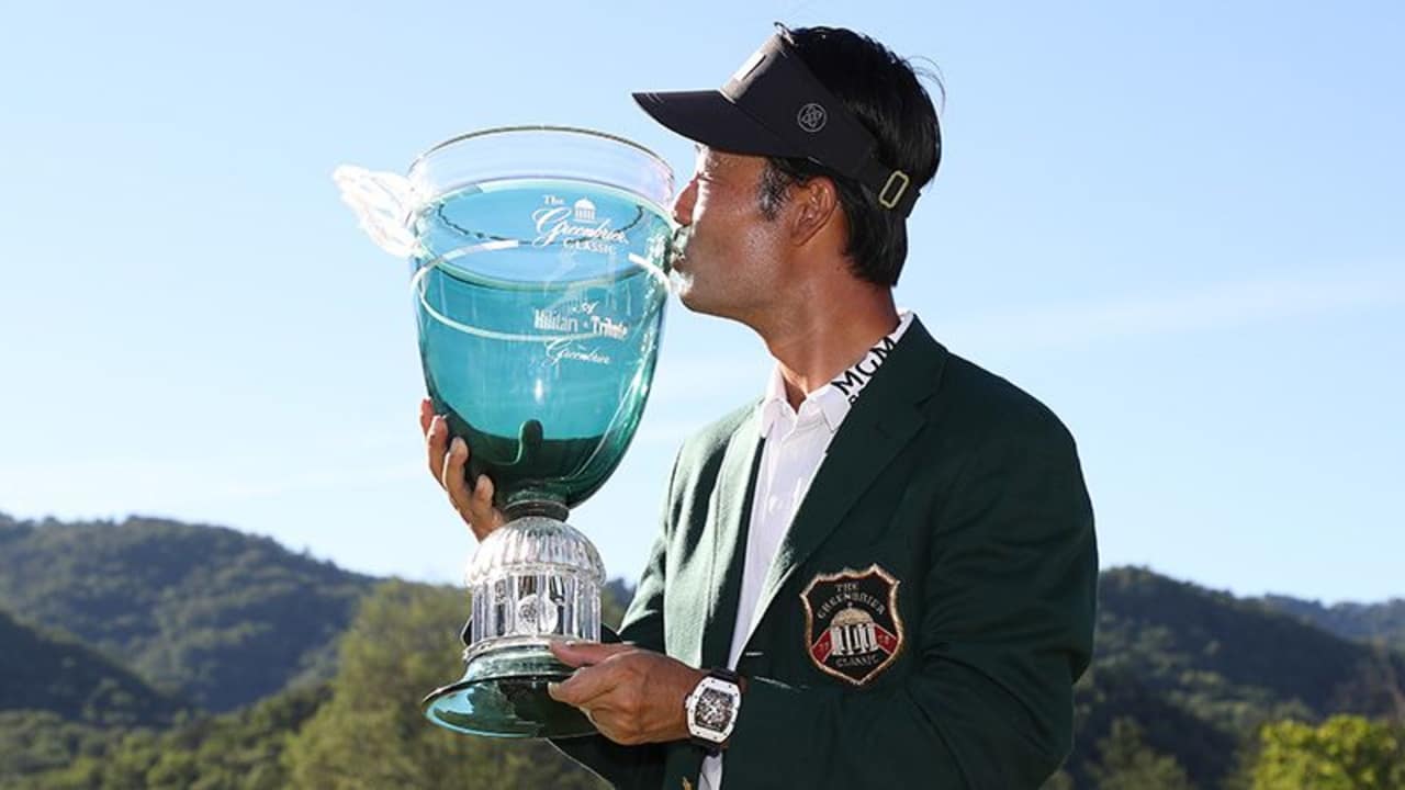 Kevin Na gewinnt die Greenbrier Classic auf der PGA Tour. (Foto: Getty)
