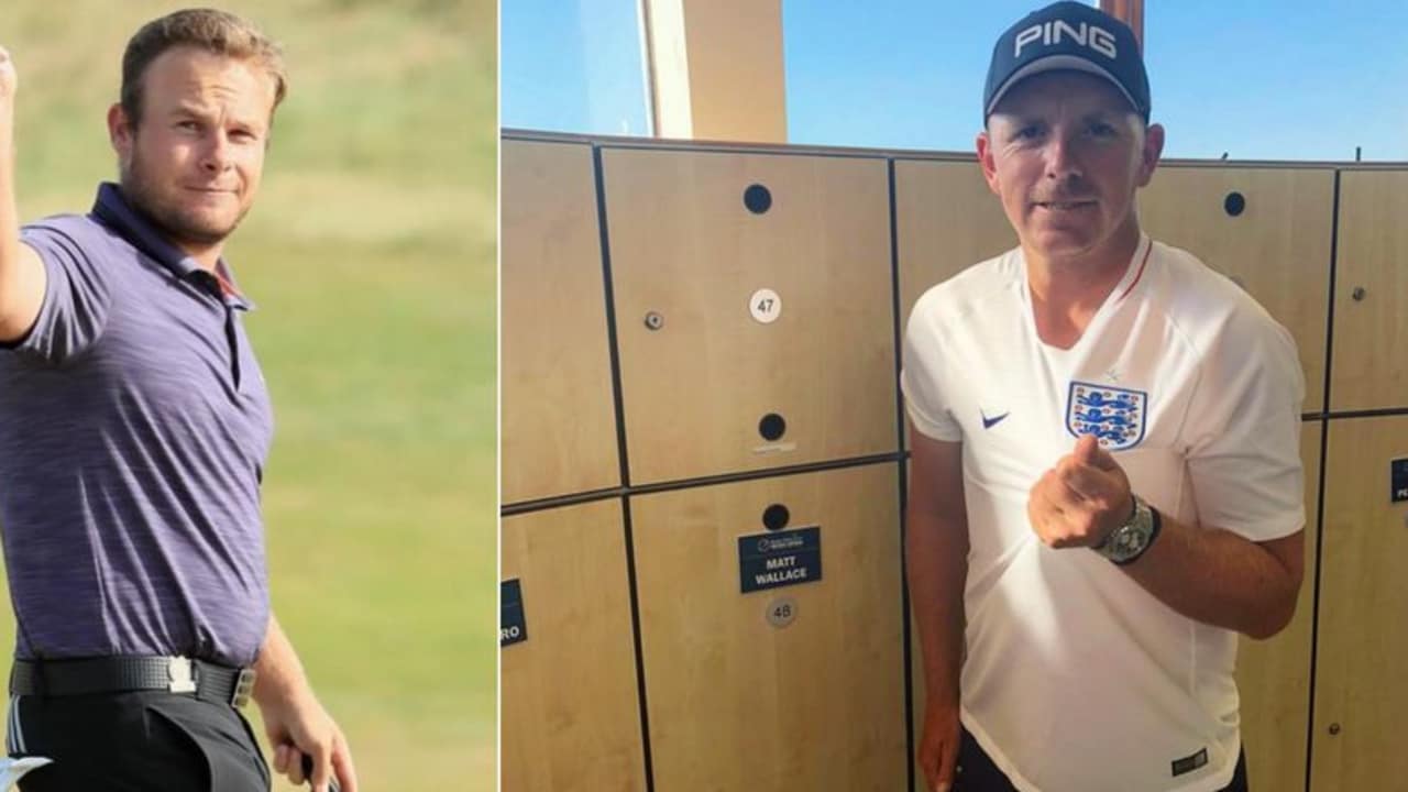 Tyrrell Hatton und Matt Wallace haben eines gemeinsam: Beide wollen England am Sonntag siegen sehen und auf der European Tour gewinnen. (Foto: Instagram/@tyrrellhatton und @mattwallacegolf)