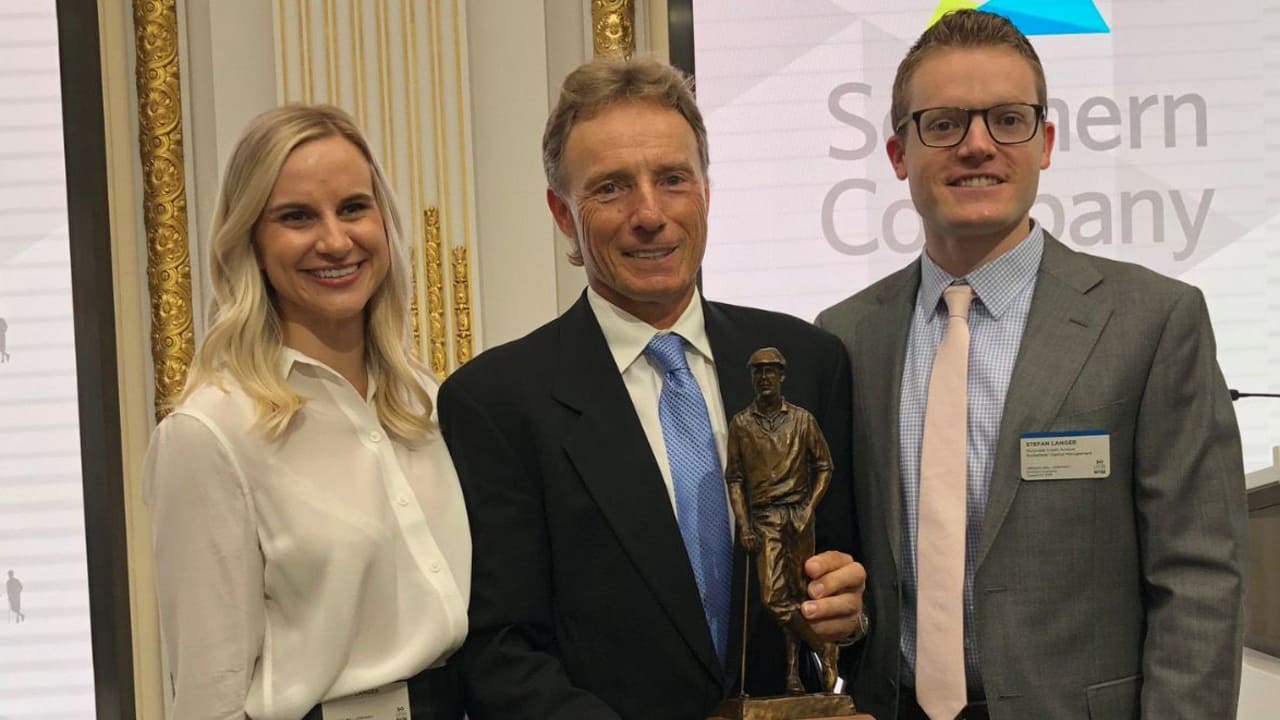 Bernhard Langer erhält den Payne Stewart Award 2018 der PGA Tour