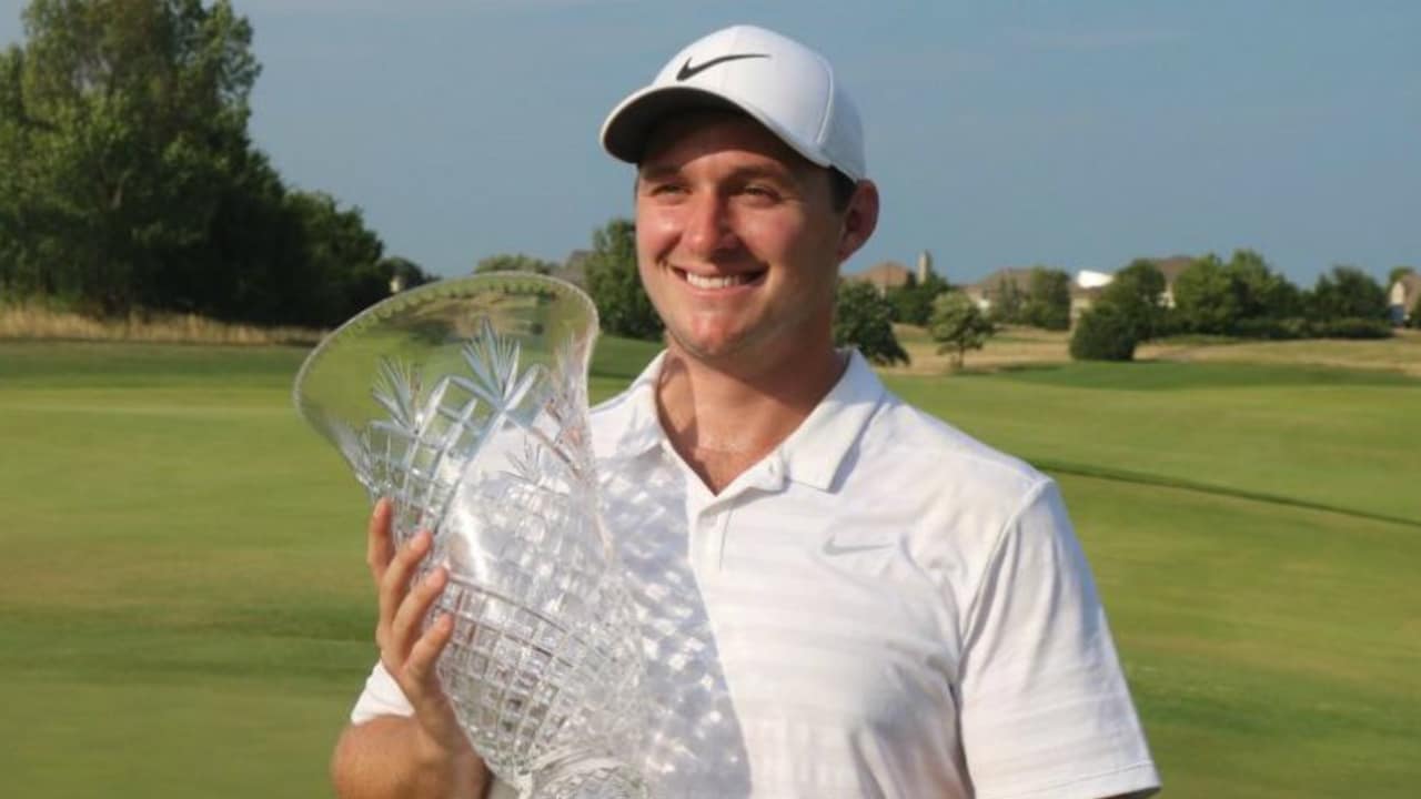 Sepp Straka gewinnt als erster Österreicher ein Profi-Turnier auf einer US-Tour. (Foto: Twitter/@UGAGolf)