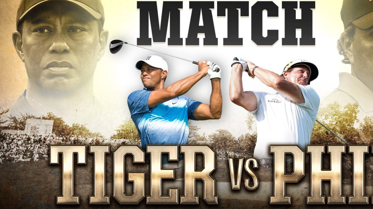 Showmatch Tiger Woods Phil Mickelson Thanksgiving 2018