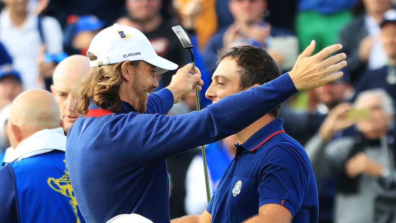 Ryder Cup 2018 Splitter Tag 2 Tommy Fleetwood Francesco Molinari