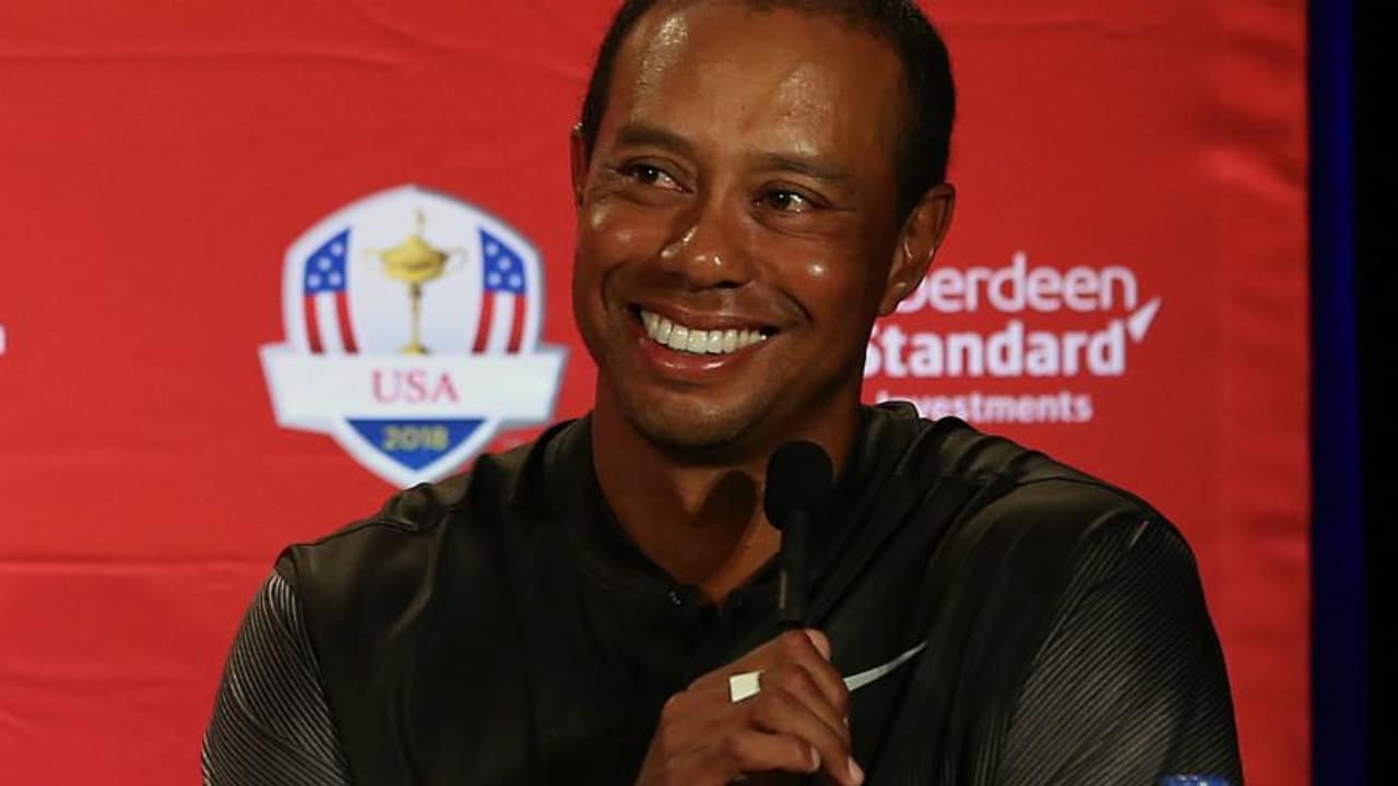 Tiger Woods über seine Wahl als Captain'sPick zum Ryder Cup 2018. (Foto: Getty)