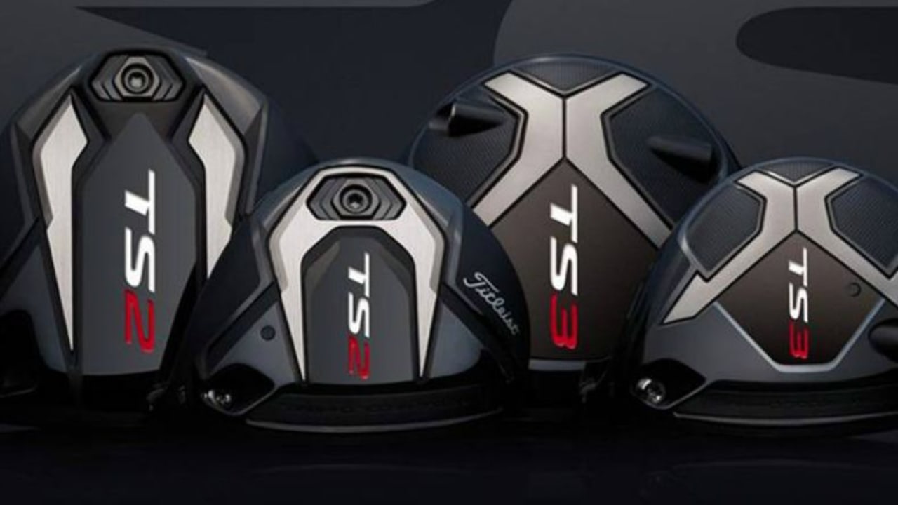 Mit neuen aerodynamischen Schlägerköpfen schwingt Titleist sich mit den TS2 und TS3 Drivern und Hölzern zu neuen Geschwindigkeiten. (Foto: Titleist)