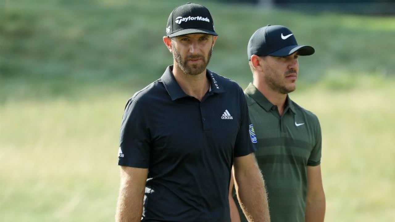 Eigentlich richtig gute Freunde, doch während des Ryder Cup gab es wohl ordentlich Stress zwischen Dustin Johnson und Brooks Koepka. (Foto: Getty)