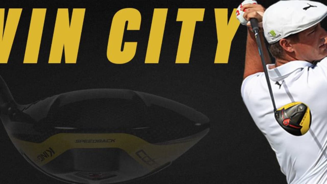 Mit dem neuem F9 Speedback Driver von Cobra Golf zum ersten Triumph in 2019: Bryson DeChambeau. (Foto: Twitter/@cobragolf)