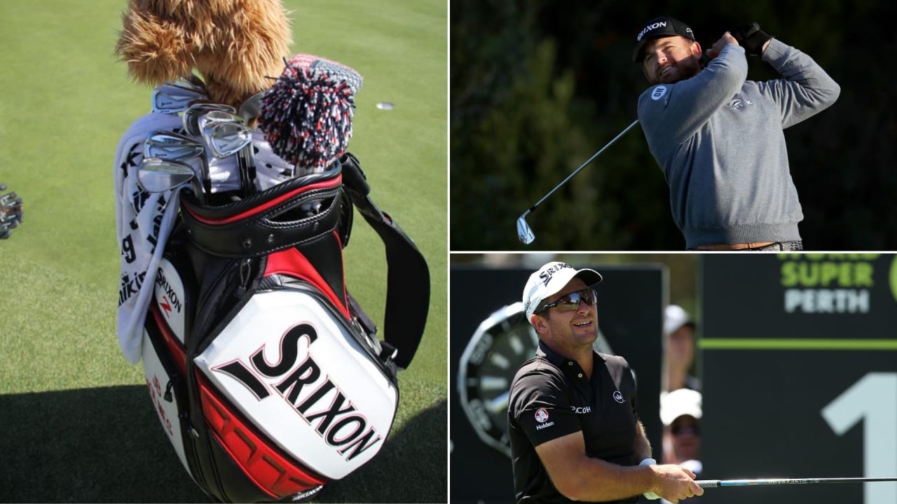 Ryan Fox und J.B. Holmes gehen als Sieger in dieser Woche hervor und vertrauen bei den meisten Schlägern auf Srixon. (Fotos: Getty und Instagram/@golfwrx)