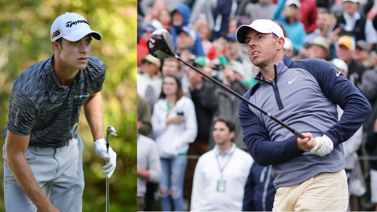 Rory McIlroy und Guido Migliozzi siegen beide mit TaylorMade Schlägern im Bag. (Foto: Getty)