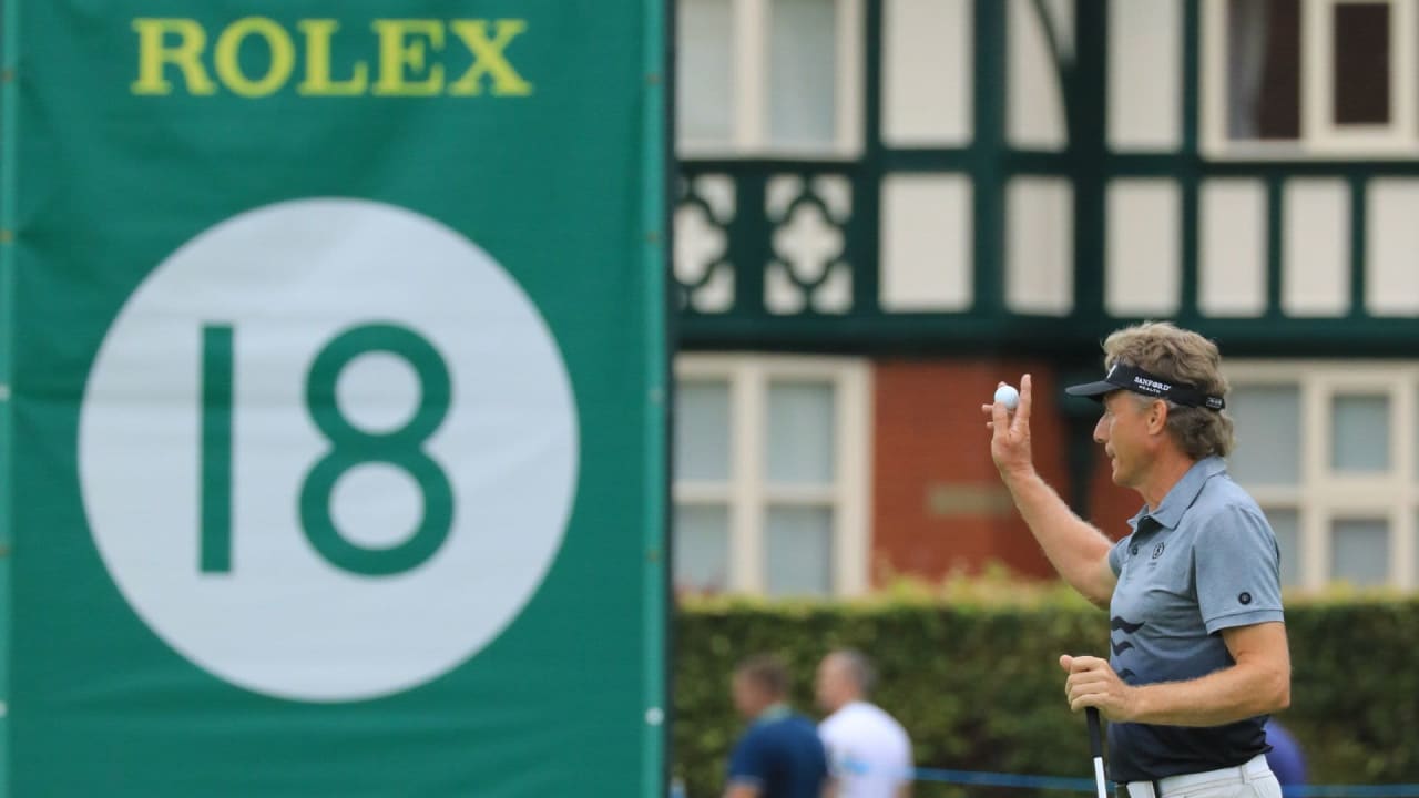 Bernhard Langer überzeugt am Finaltag und gewinnt damit die Senior Open Championship. (Foto: Getty)