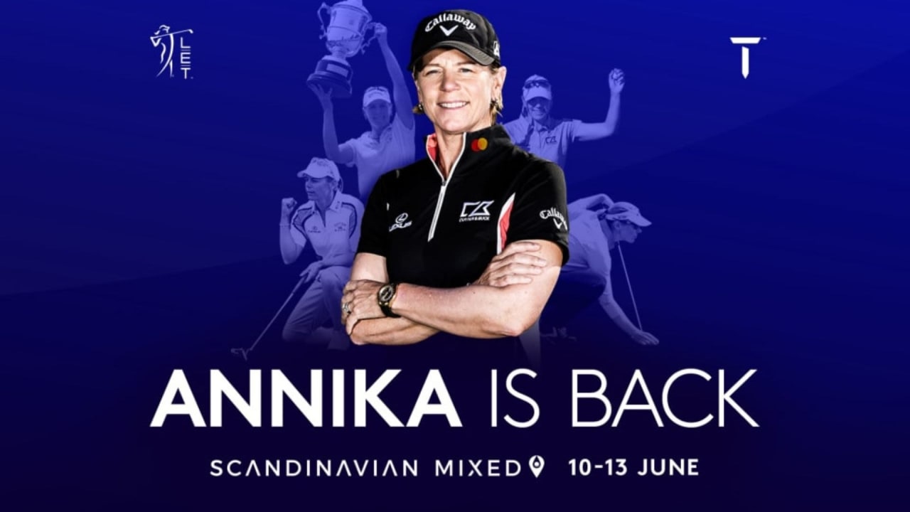 European Tour: Annika Sörenstam schlägt beim Mixed-Event ...