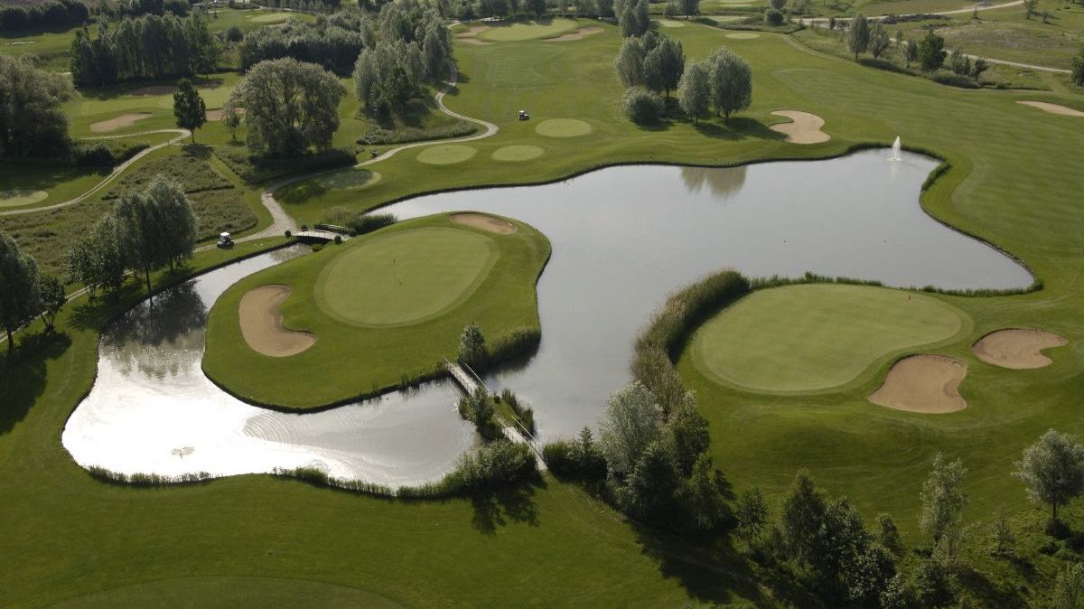 Golfplatz in St. Leon-Rot