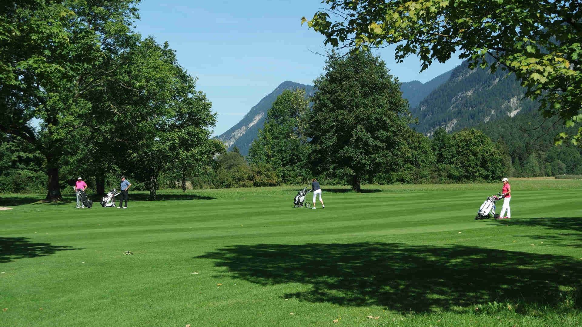 Golfplatz in Waakirchen am Tegernsee