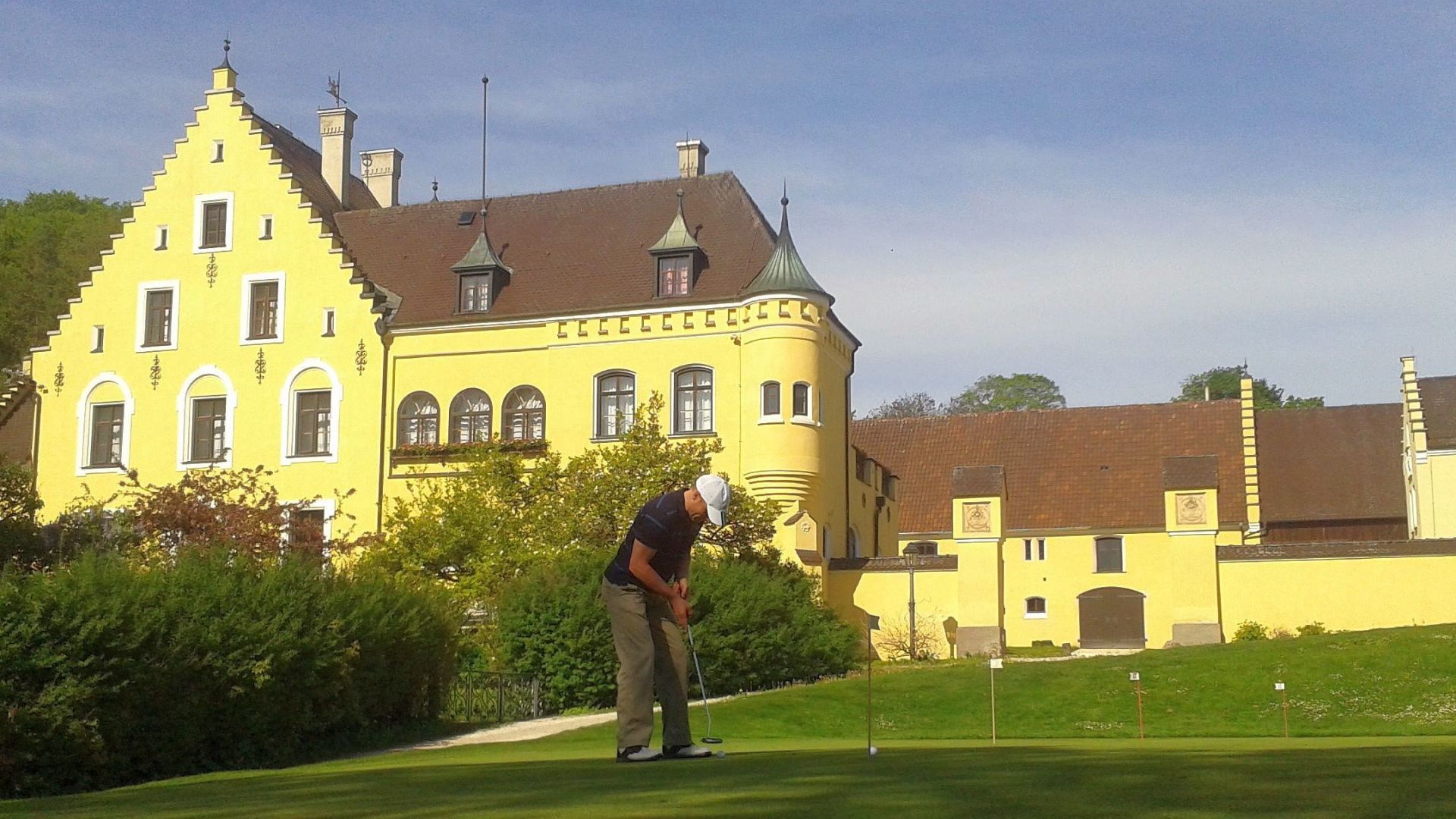 Golfplatz in Jettingen-Scheppach