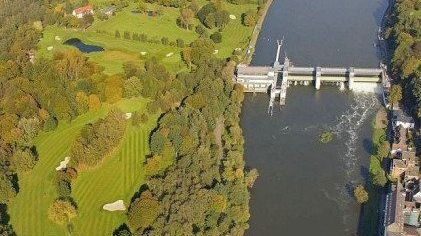 Golfplatz in Essen-Hügel