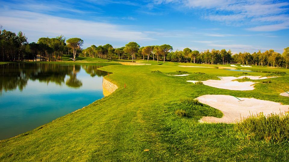 Golfplatz in