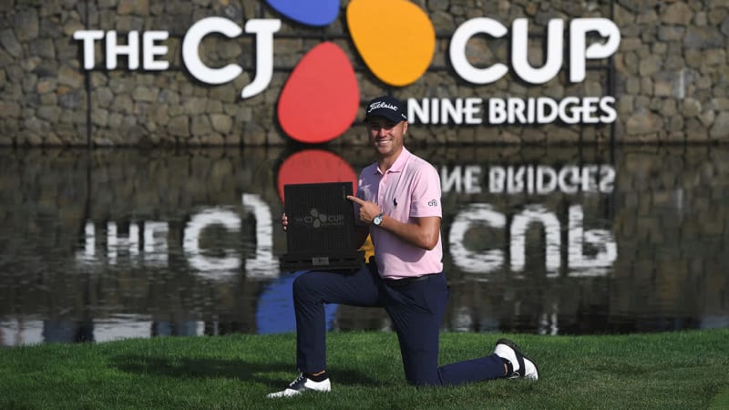 PGA Tour: Justin Thomas wins the The CJ Cup @ Nine Bridges