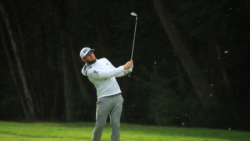 European Tour: Tyrrell Hatton currently 1 after an third at the BMW PGA Championship.